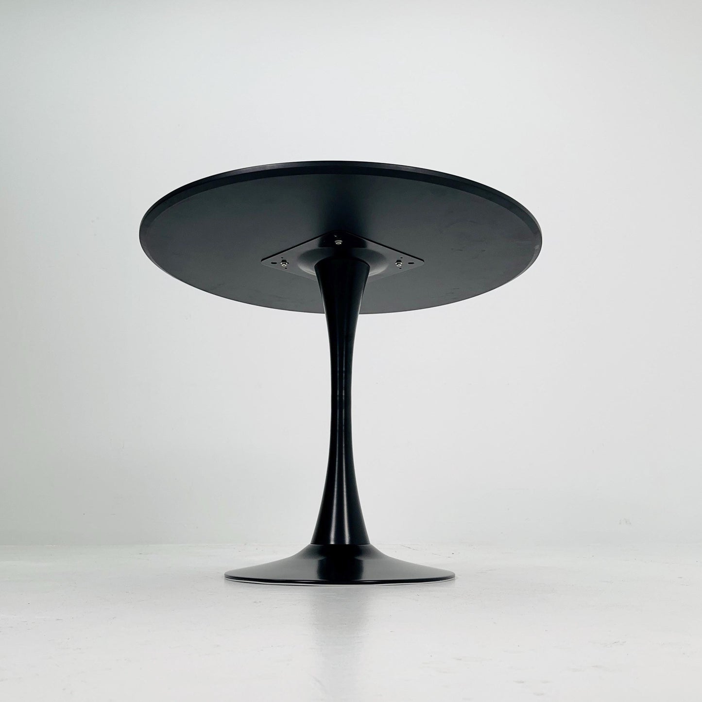 Mid Century Tulip black Dining Table by Eero Saarinen for Elise , Germany, 1990s