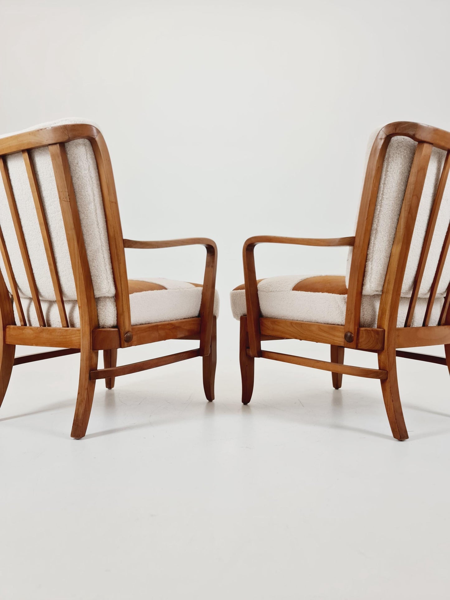 Rare Midcentury German Set of club lounge chair , 1950s