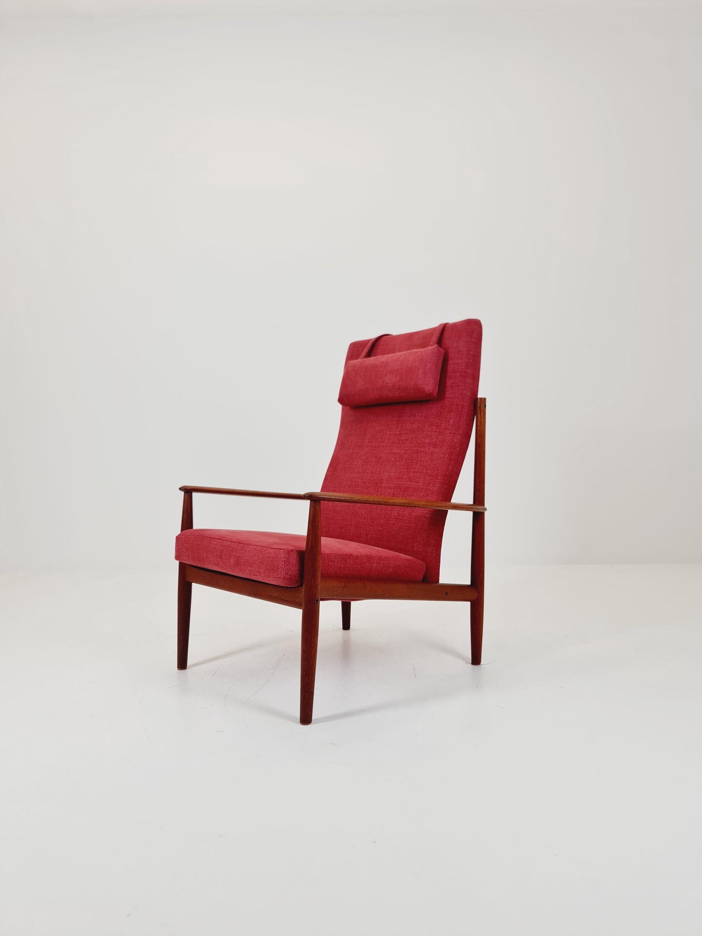 suoer rare Mid-century Danish teak lounge chair/ Easy chair by Grete Jalk For Cado ,1960s