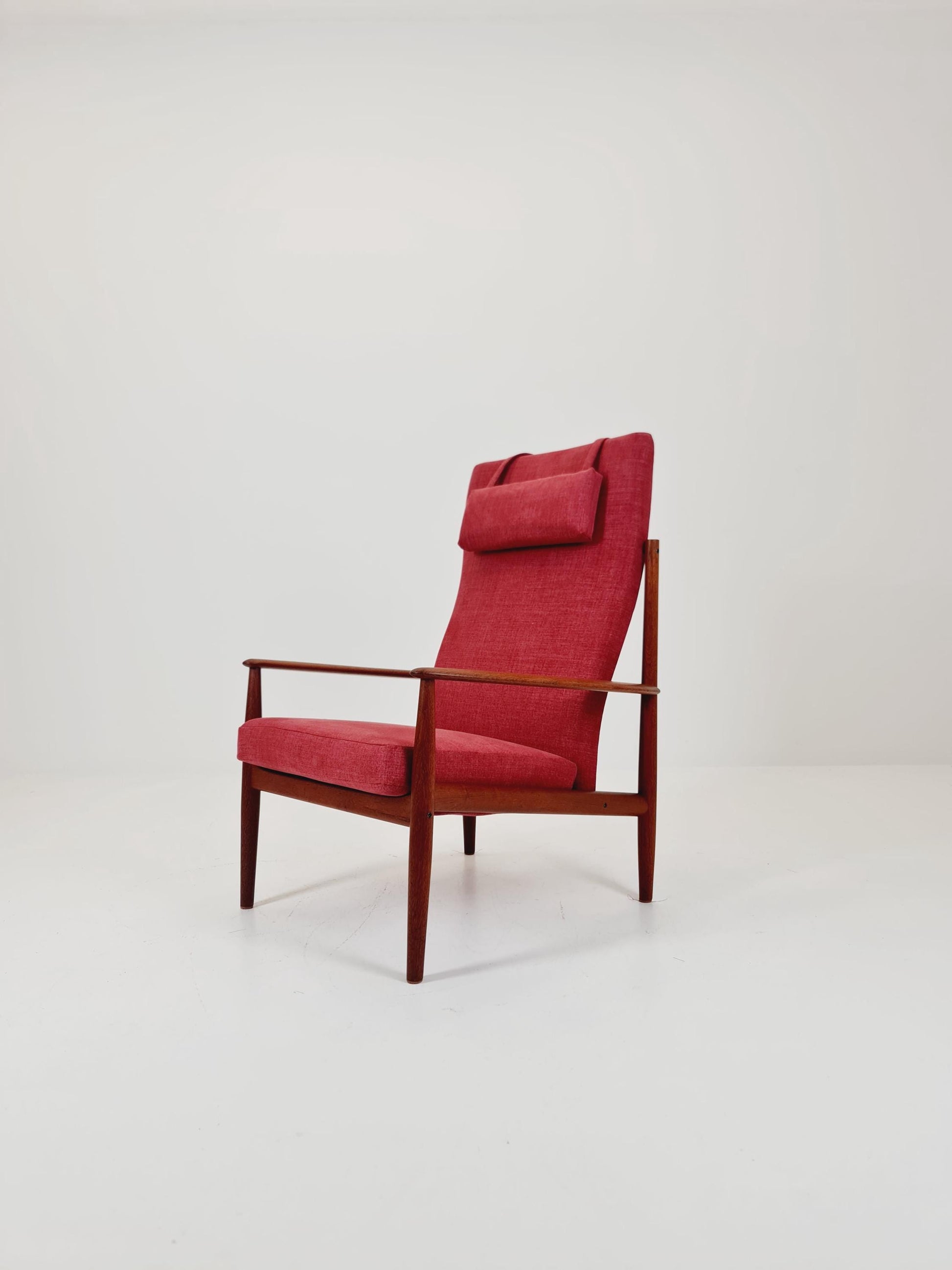 suoer rare Mid-century Danish teak lounge chair/ Easy chair by Grete Jalk For Cado ,1960s