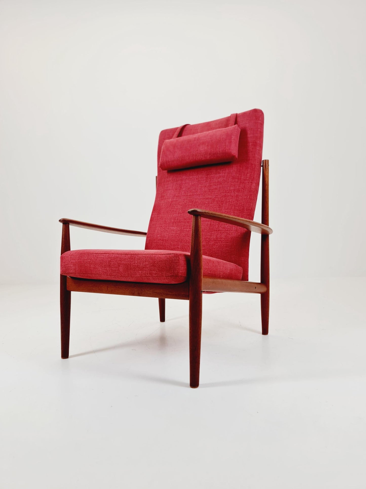 suoer rare Mid-century Danish teak lounge chair/ Easy chair by Grete Jalk For Cado ,1960s