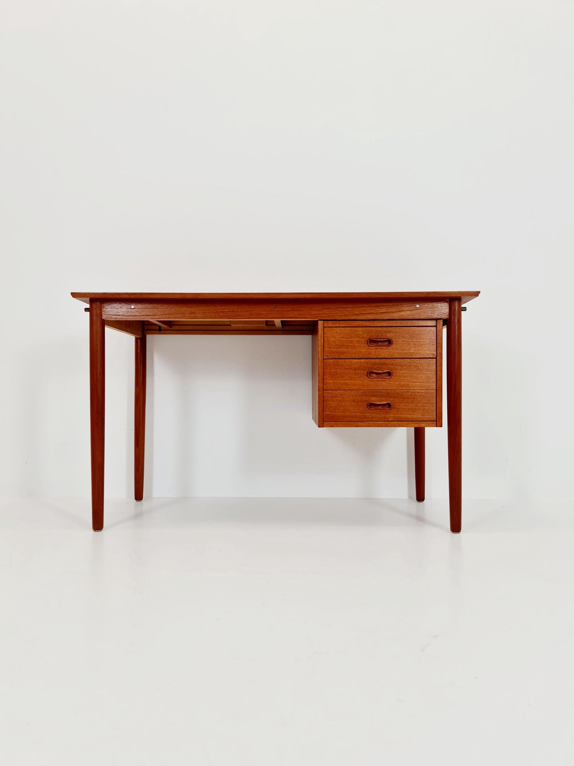 Mid century Danish teak desk By Sigh & sons, 1960s