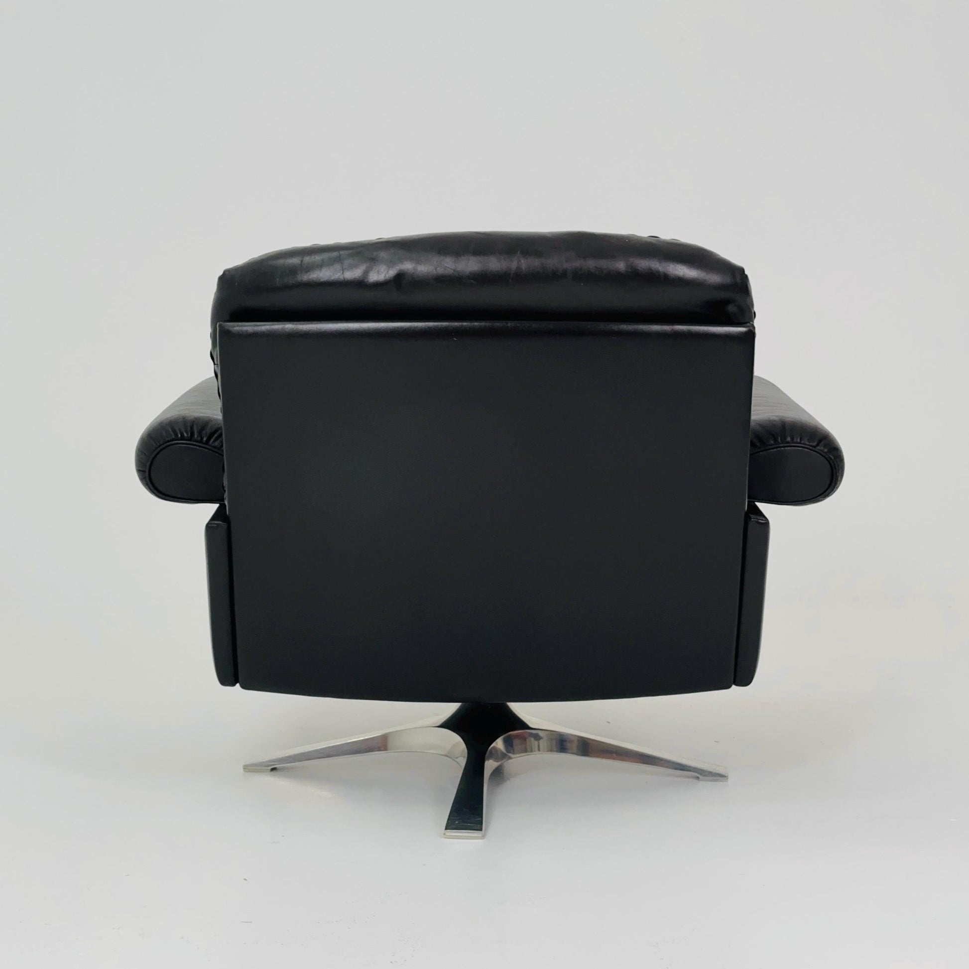Mid Century De Sede "DS-31" armchair in chocolate brown, Switzerland 1970s