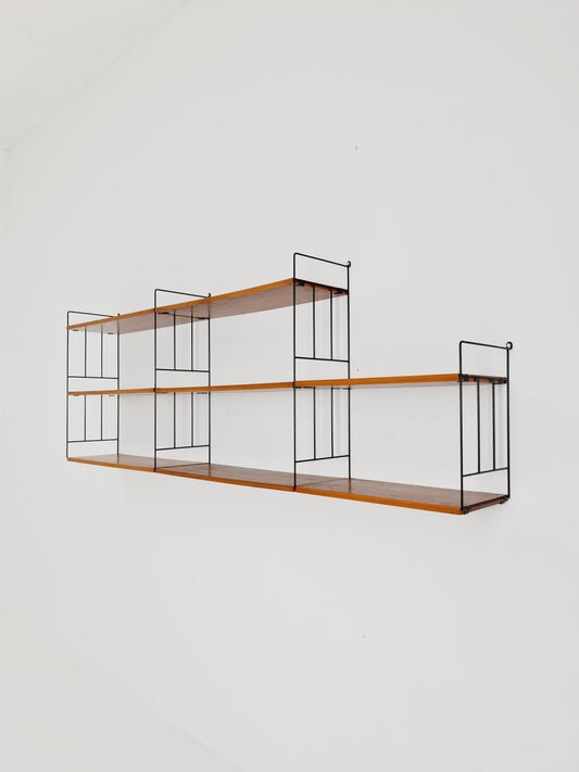 String shelf-system by WHB German Teak , 1950s