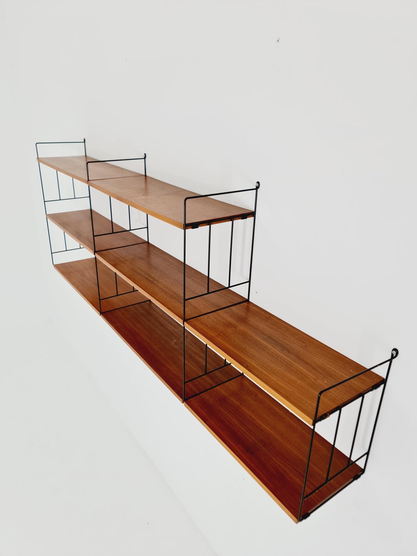 String shelf-system by WHB German Teak , 1950s