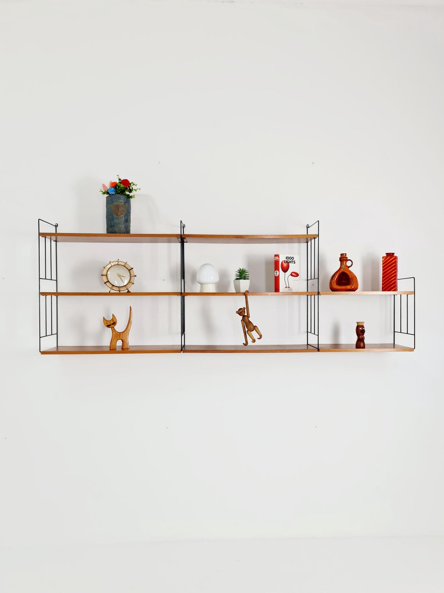 String shelf-system by WHB German Teak , 1950s