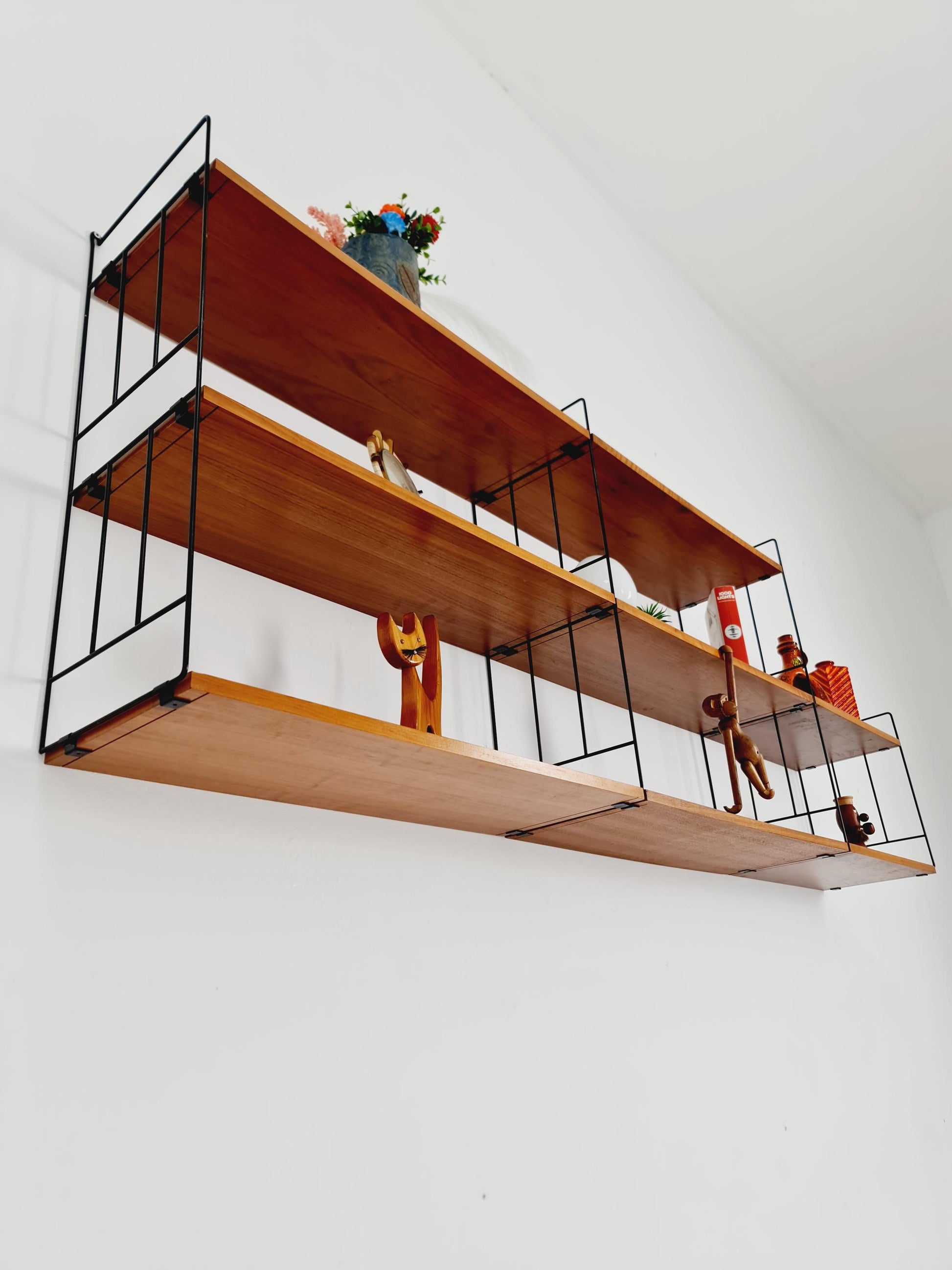 String shelf-system by WHB German Teak , 1950s