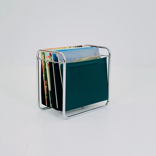 Mid-Century bauhaus Minimalist stand Magazine Rack, 1960s