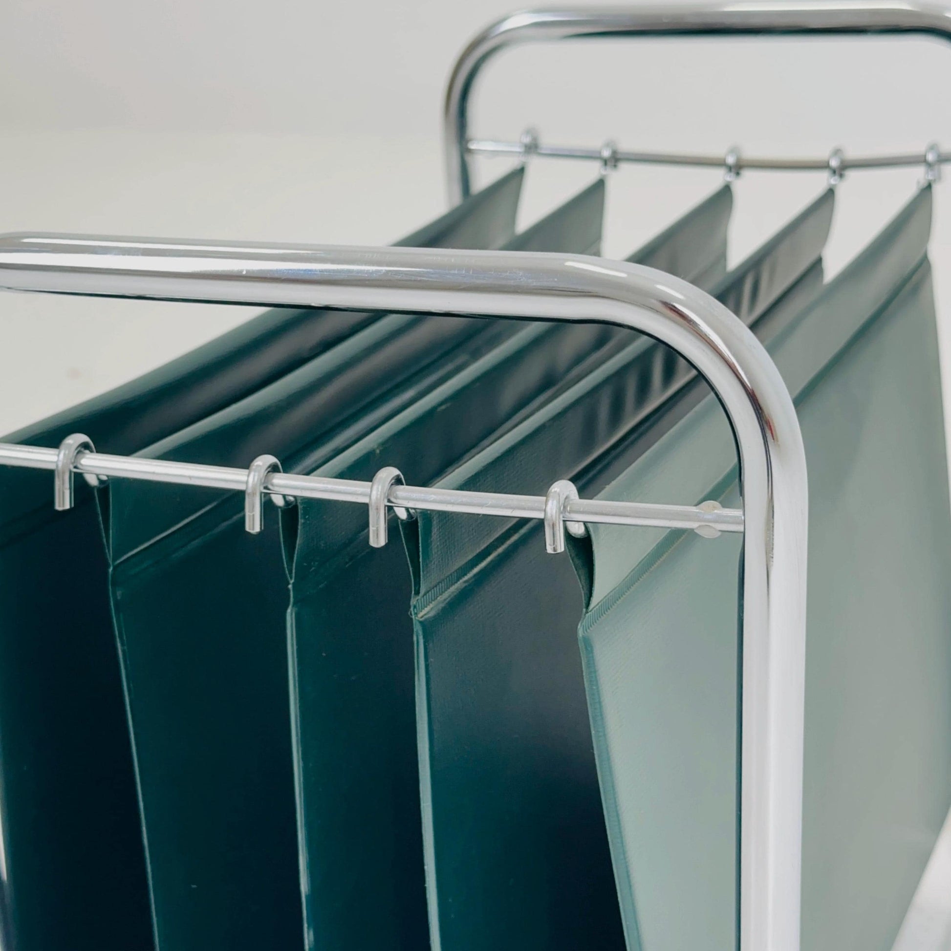 Mid-Century bauhaus Minimalist stand Magazine Rack, 1960s