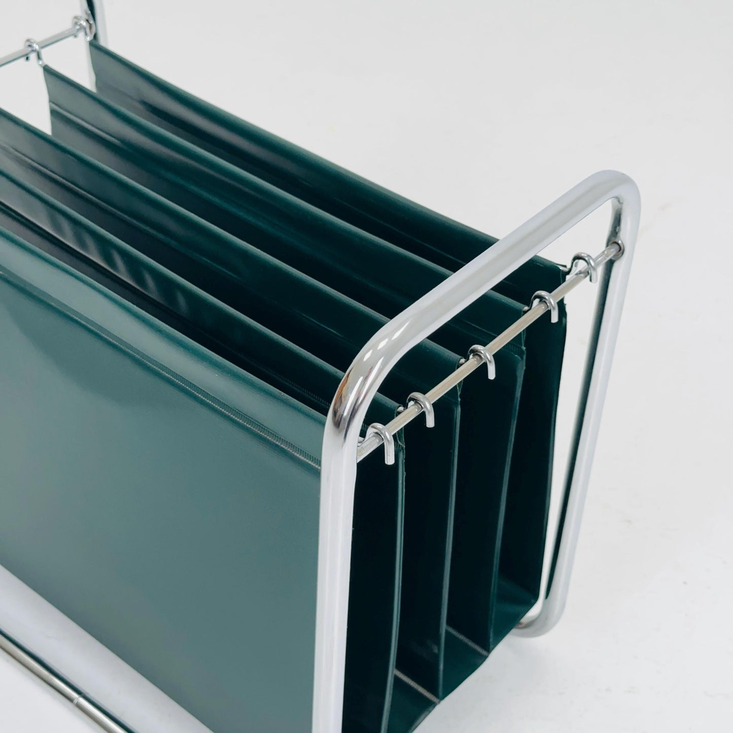 Mid-Century bauhaus Minimalist stand Magazine Rack, 1960s