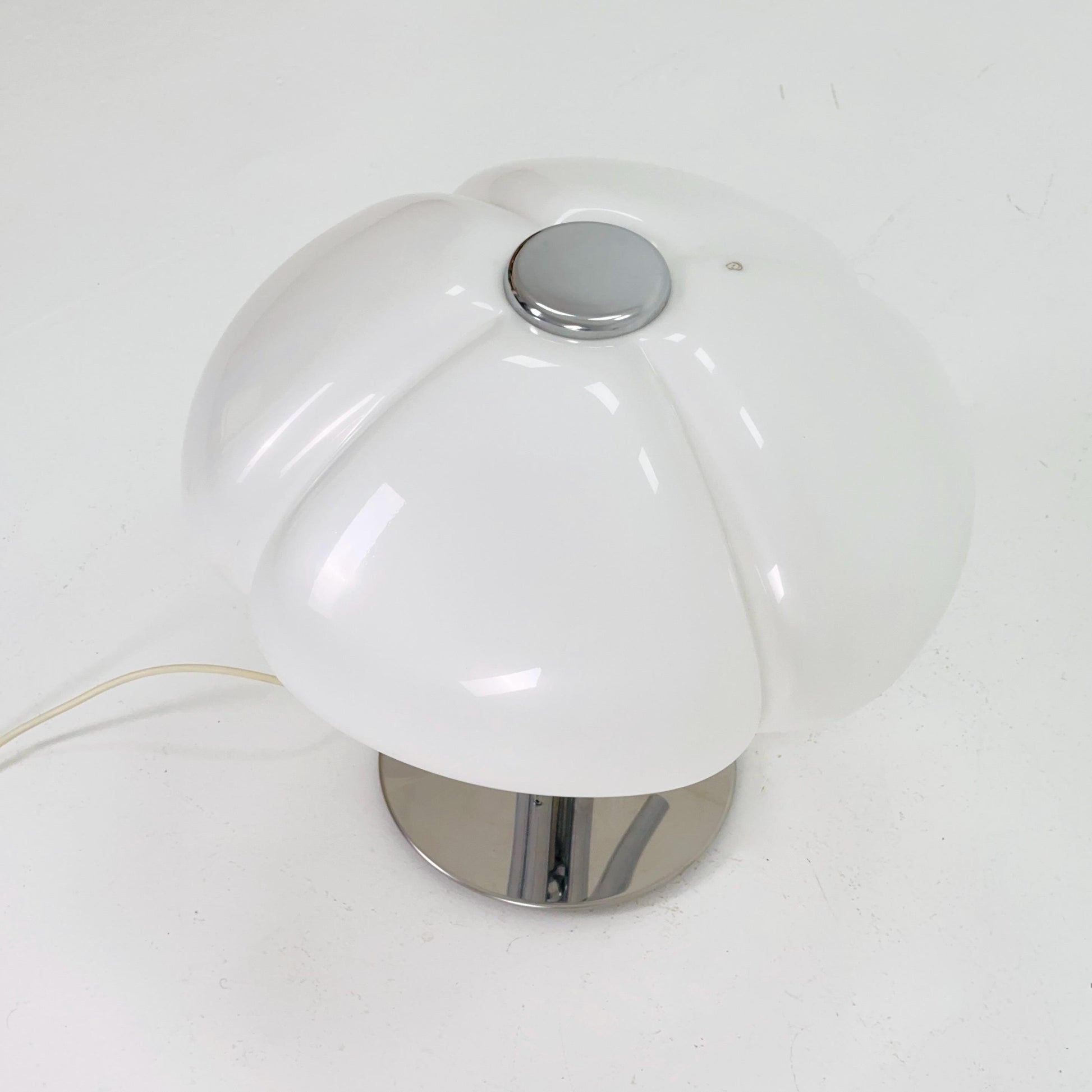Mid Century “Quadrifoglio” Desk Lamp by Ufficio Progetti for Guzzini, Italy 1970s