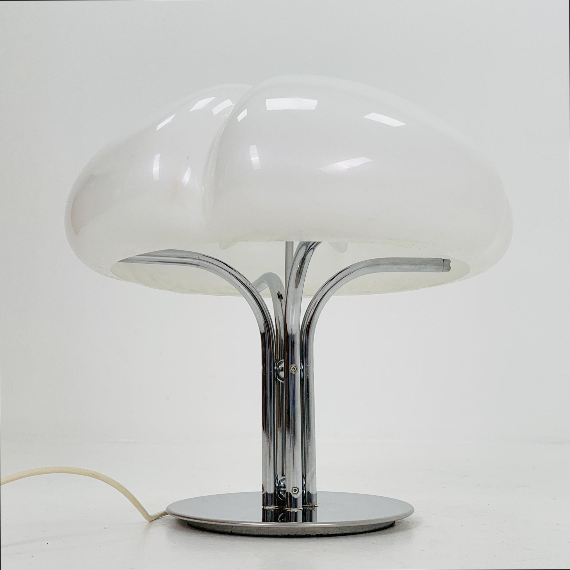 Mid Century “Quadrifoglio” Desk Lamp by Ufficio Progetti for Guzzini, Italy 1970s