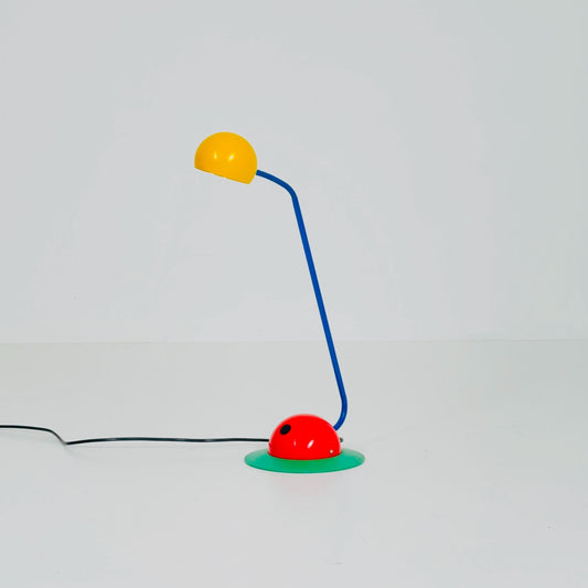 Mid century Vibrant Postmodern Table Lamp – Marbach Leuchten, Germany 1980s