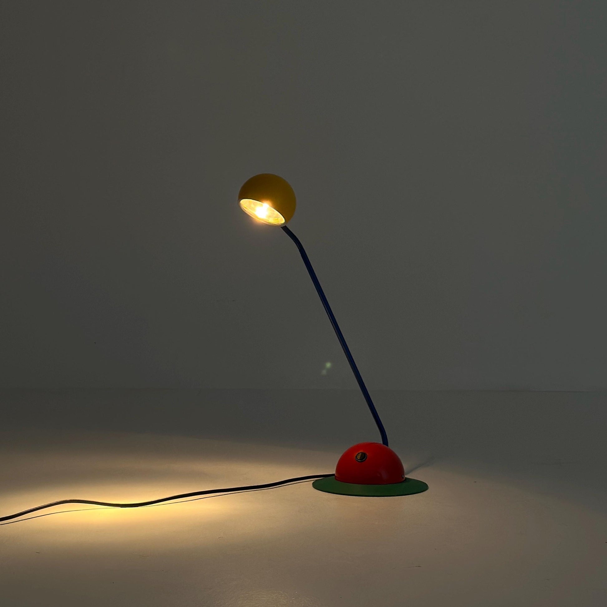 Mid century Vibrant Postmodern Table Lamp – Marbach Leuchten, Germany 1980s