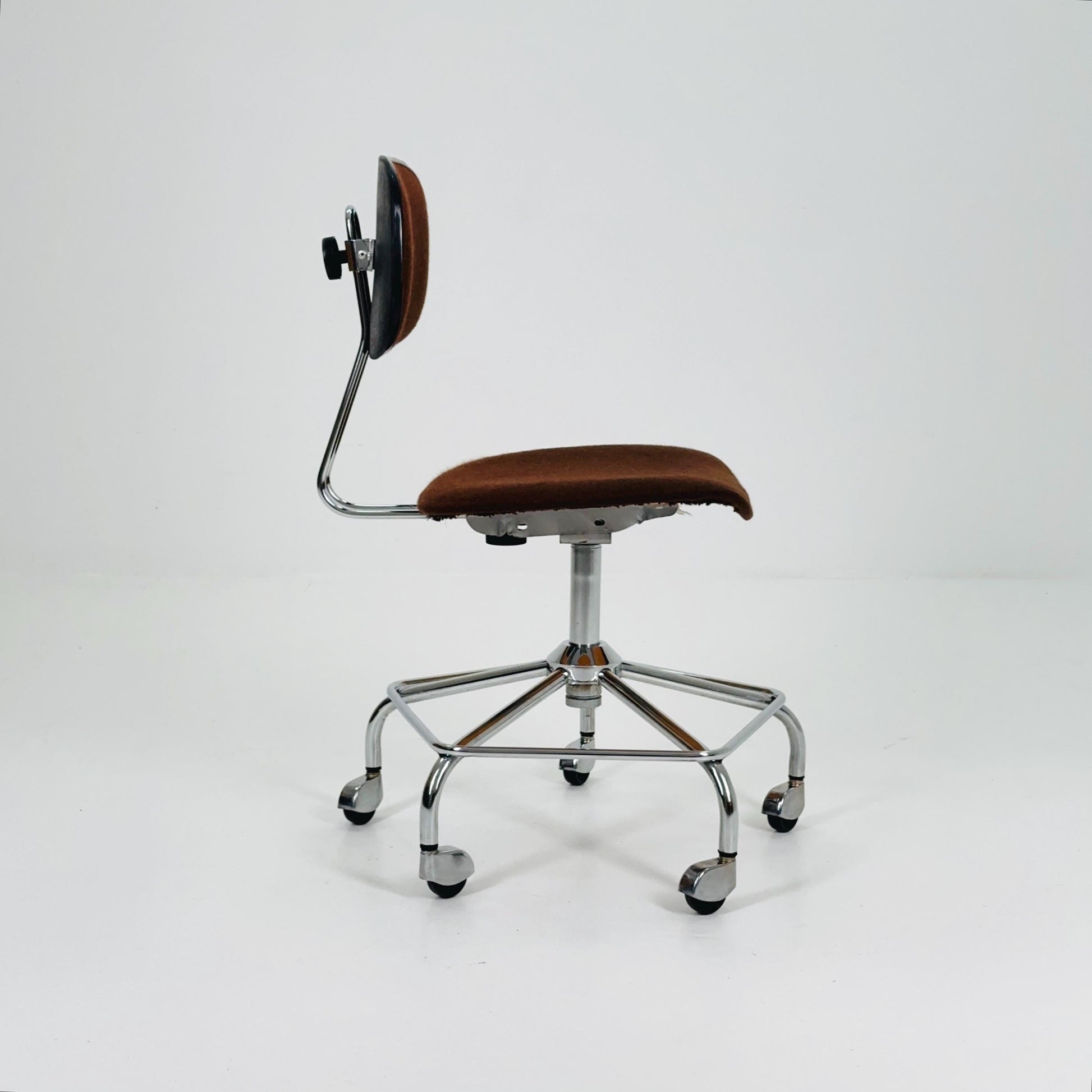 Mid-Century Modern Swivel Desk Chair by Egon Eiermann – Germany, 1960s