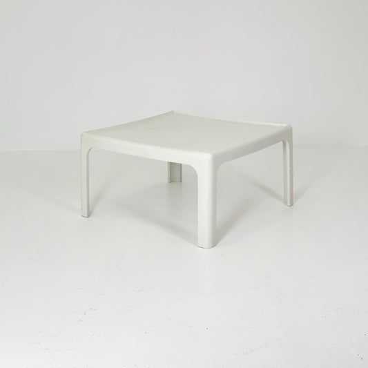 Mid Century Square MOD acrylic coffee table by Poschinger Pur-Möbel Horn Germany 1970s