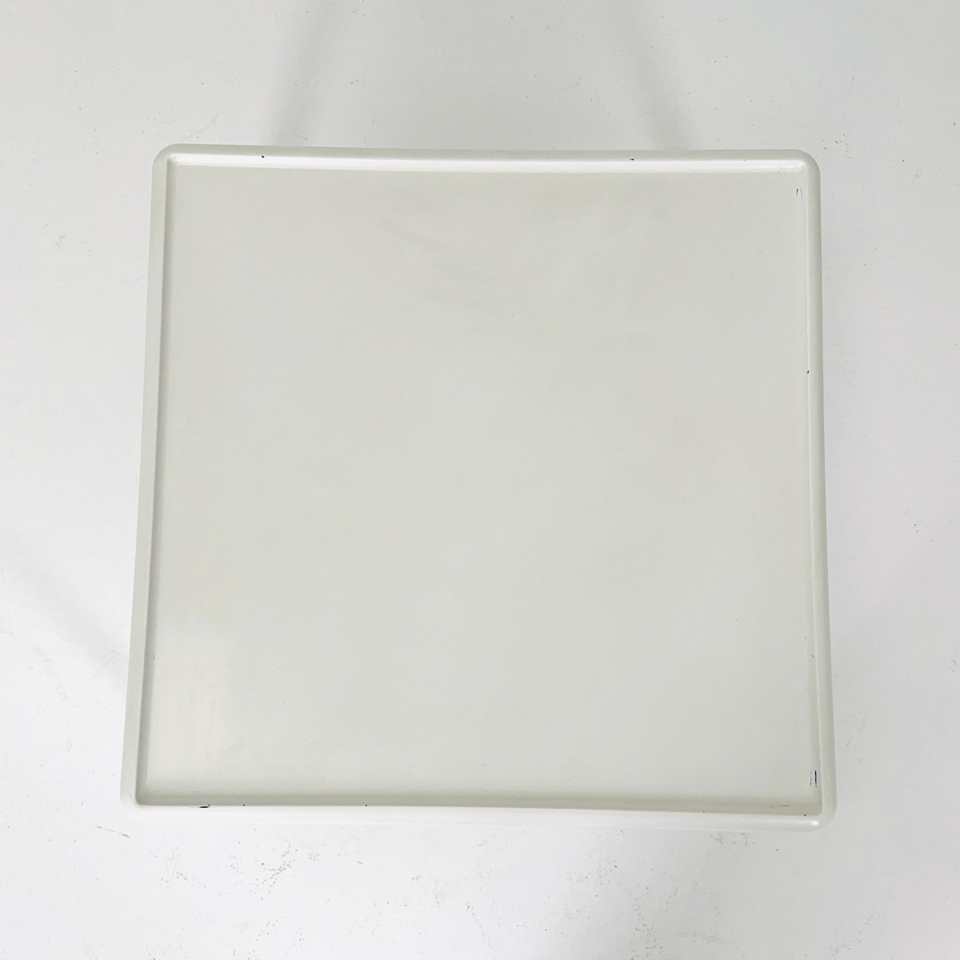 Mid Century Square MOD acrylic coffee table by Poschinger Pur-Möbel Horn Germany 1970s
