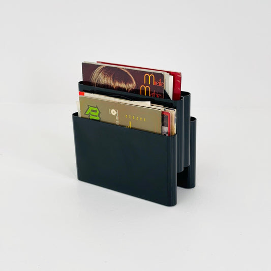 Mid-Century Modern Magazine Rack with 4 Compartments by Giotto Stoppino for Kartell, 1970s model 4676