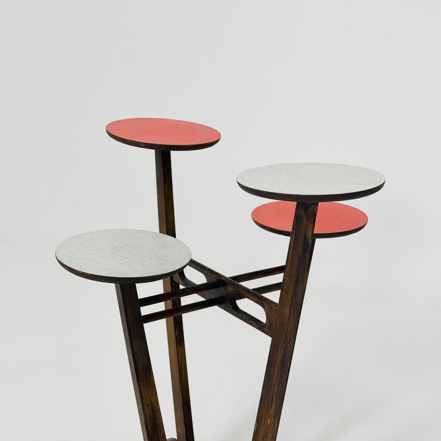 German Mid-Century Plant Stand/flower table in Atomic Design ,Multilevel 1960s