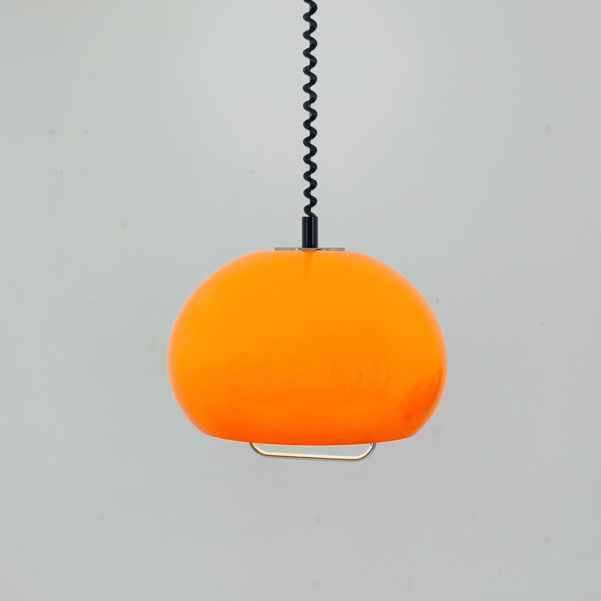 Mid-century Meblo pendant lamp designed by Harvey Guzzini Dijkstra, 1970s