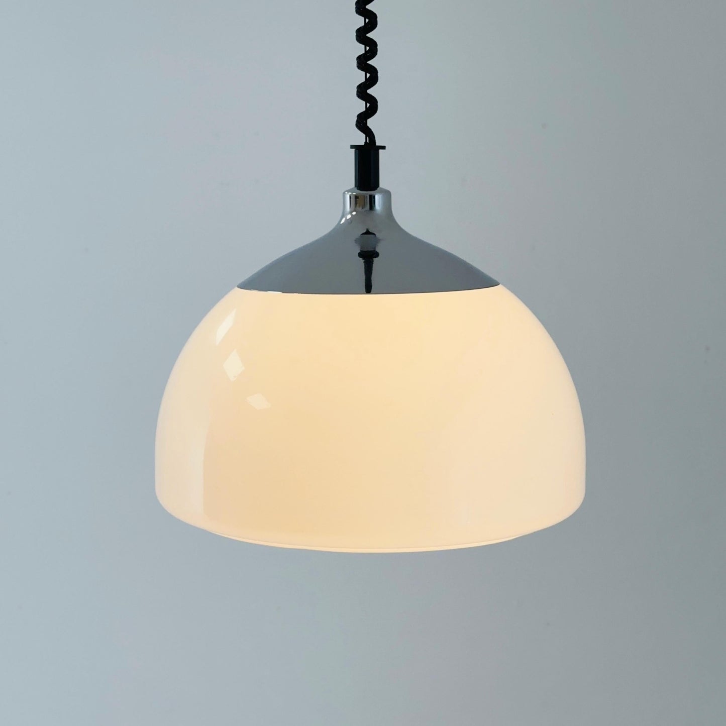 Mid-century Meblo pendant lamp designed by Harvey Guzzini Dijkstra, 1970s