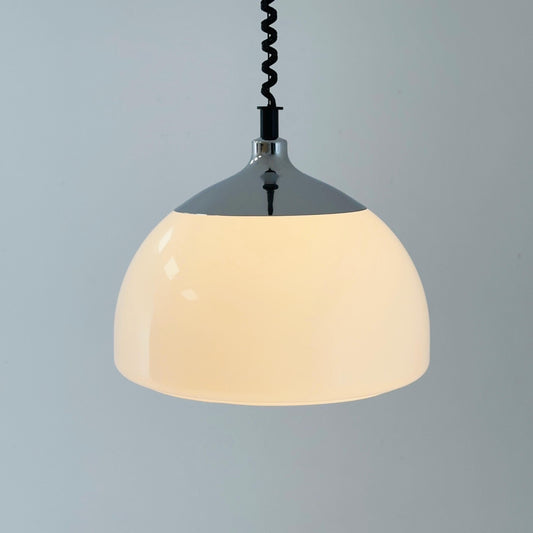 Mid-century Meblo pendant lamp designed by Harvey Guzzini Dijkstra, 1970s