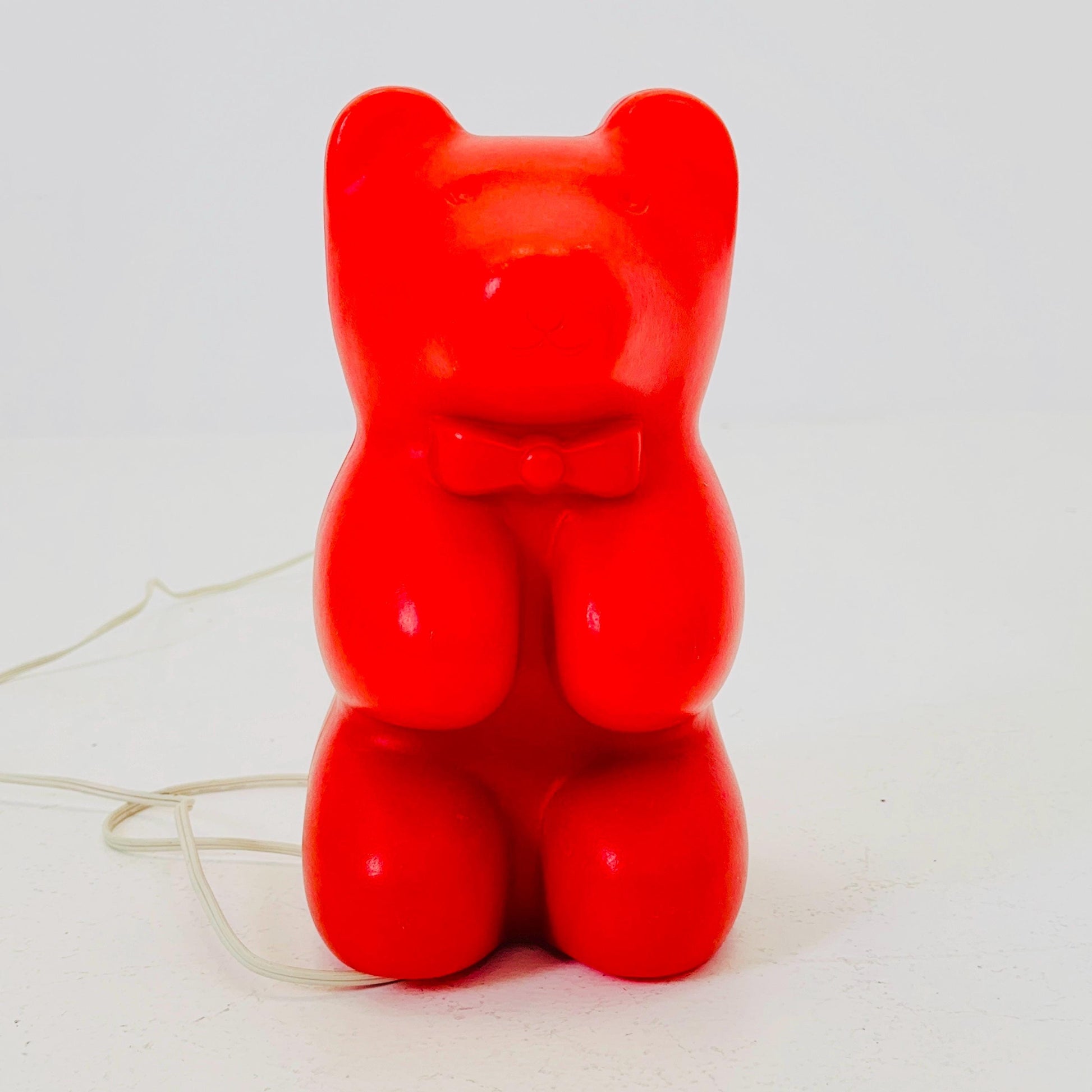Mid century Space age Teddy Bear Table Lamp by Heico 1970s Germany
