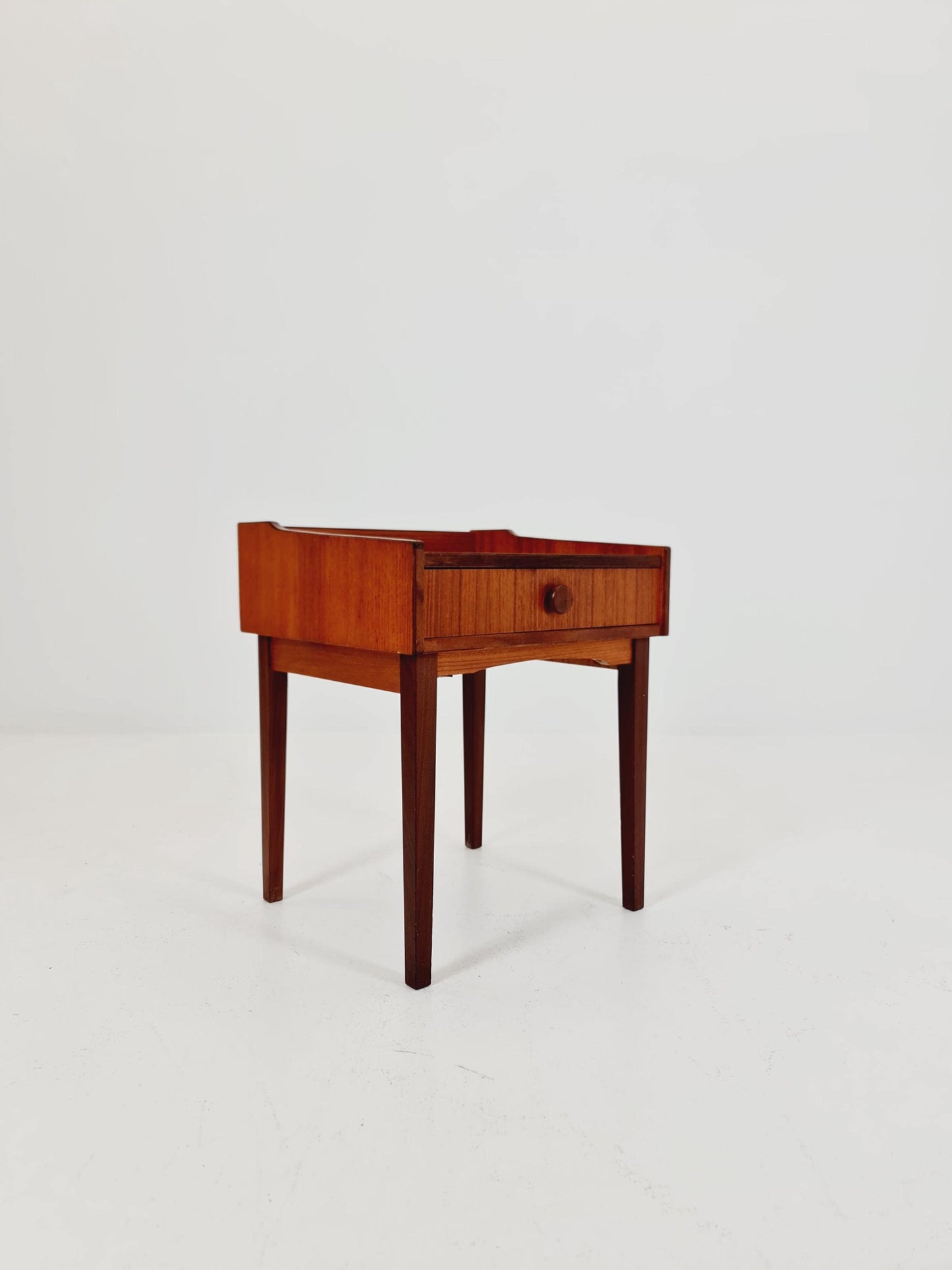 Danish MidCentury teak nightstand / bedside tables, 1960s