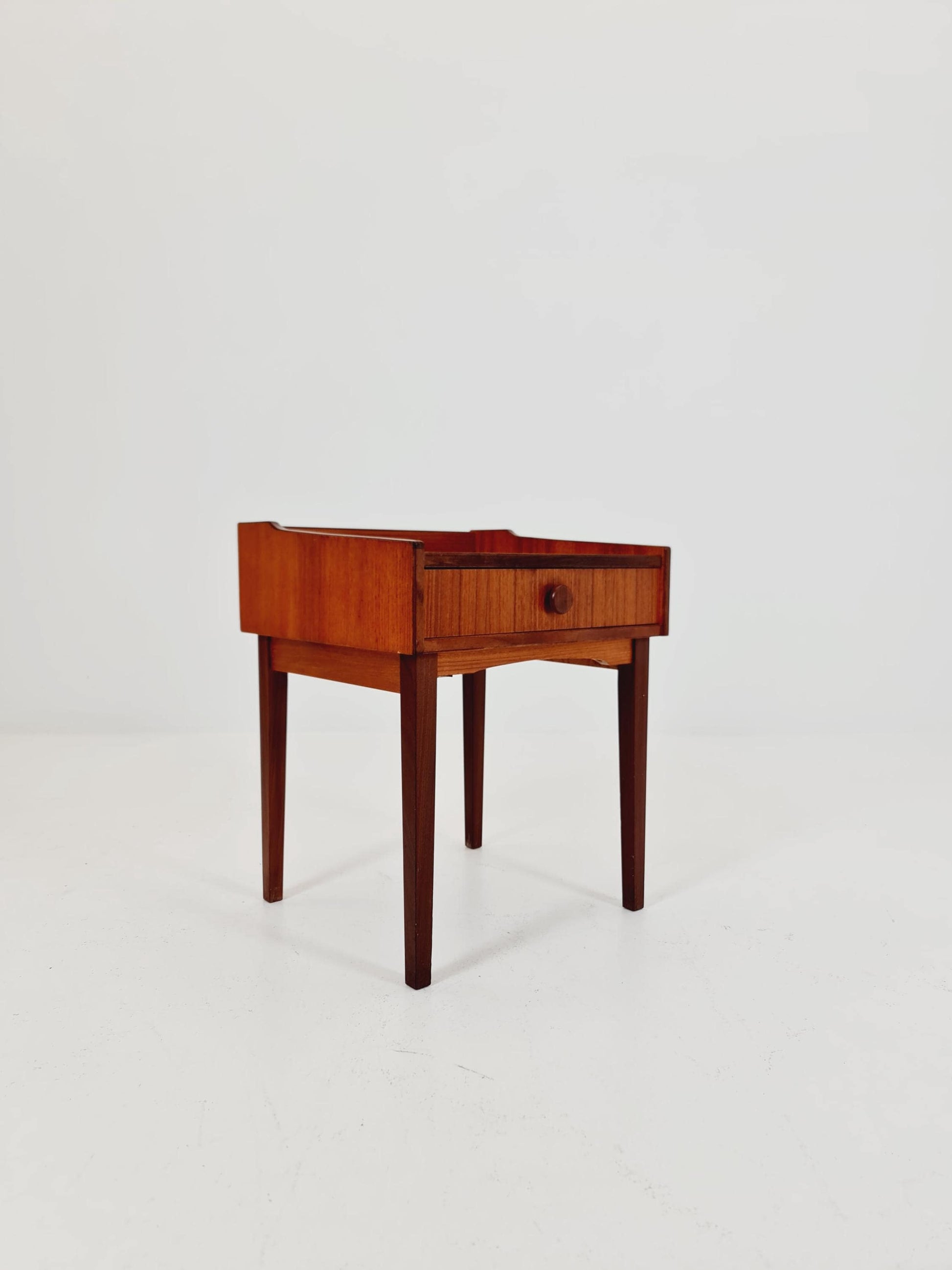 Danish MidCentury teak nightstand / bedside tables, 1960s