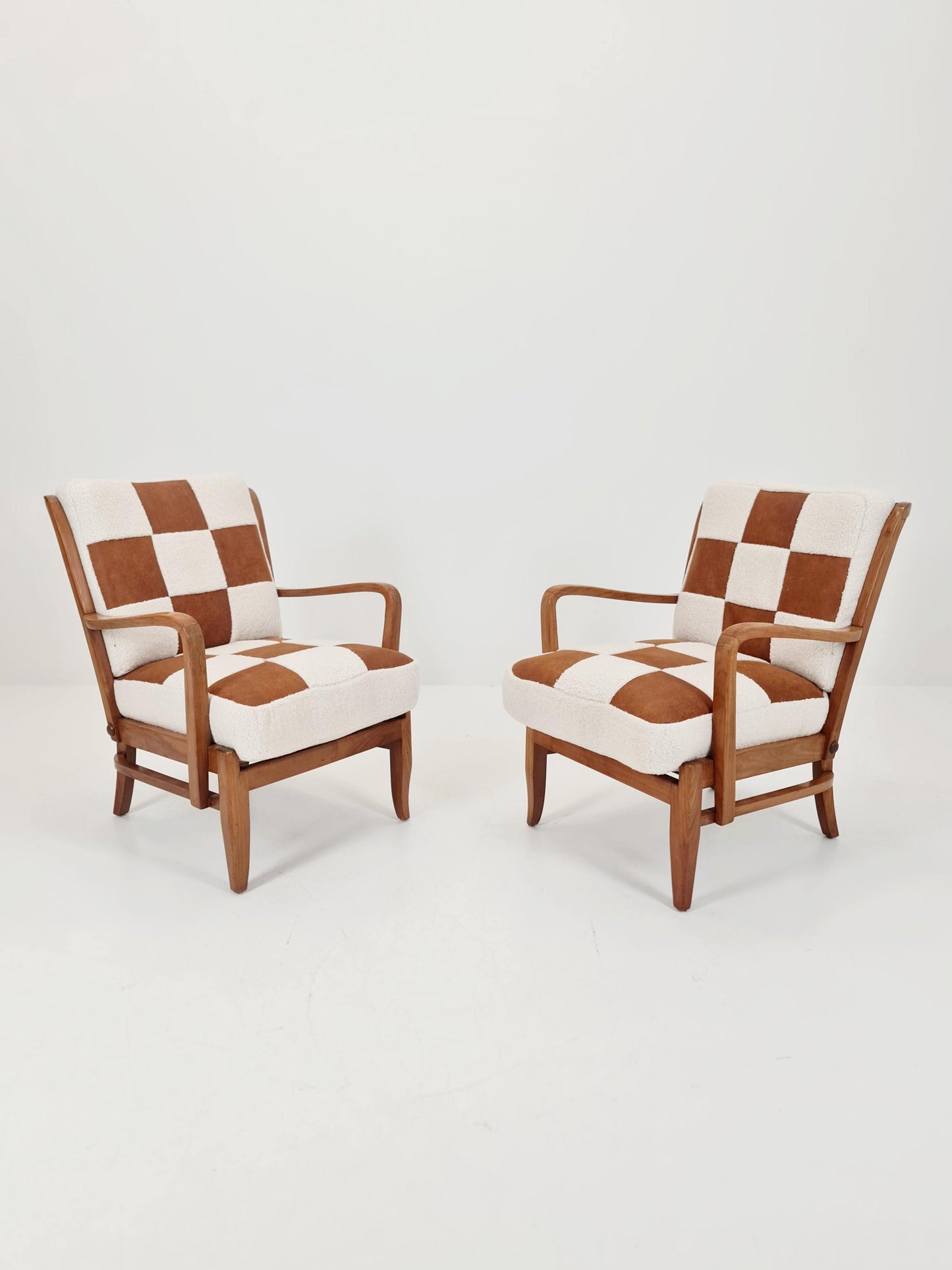 Rare Midcentury German Set of club lounge chair , 1950s