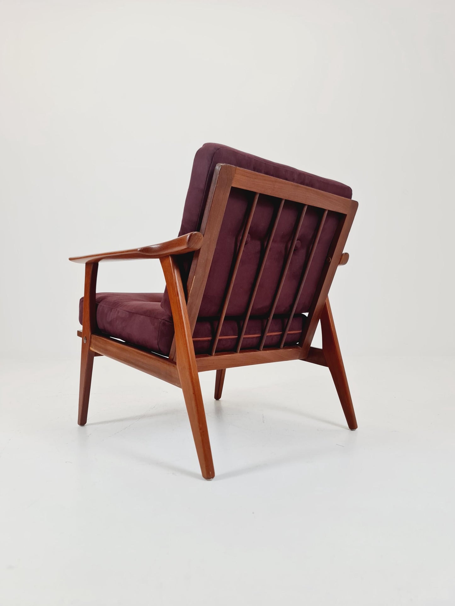 Rare Mid-century vintage Danish Teak Lounge chair, 1960s