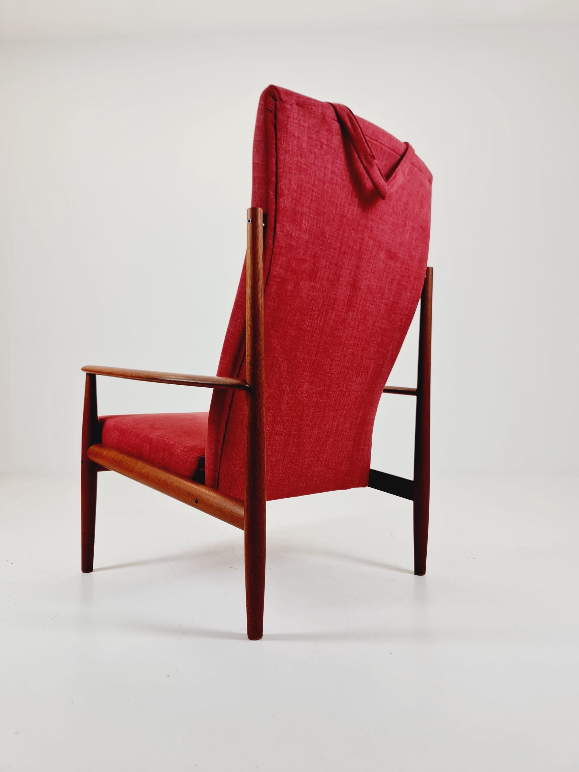 suoer rare Mid-century Danish teak lounge chair/ Easy chair by Grete Jalk For Cado ,1960s