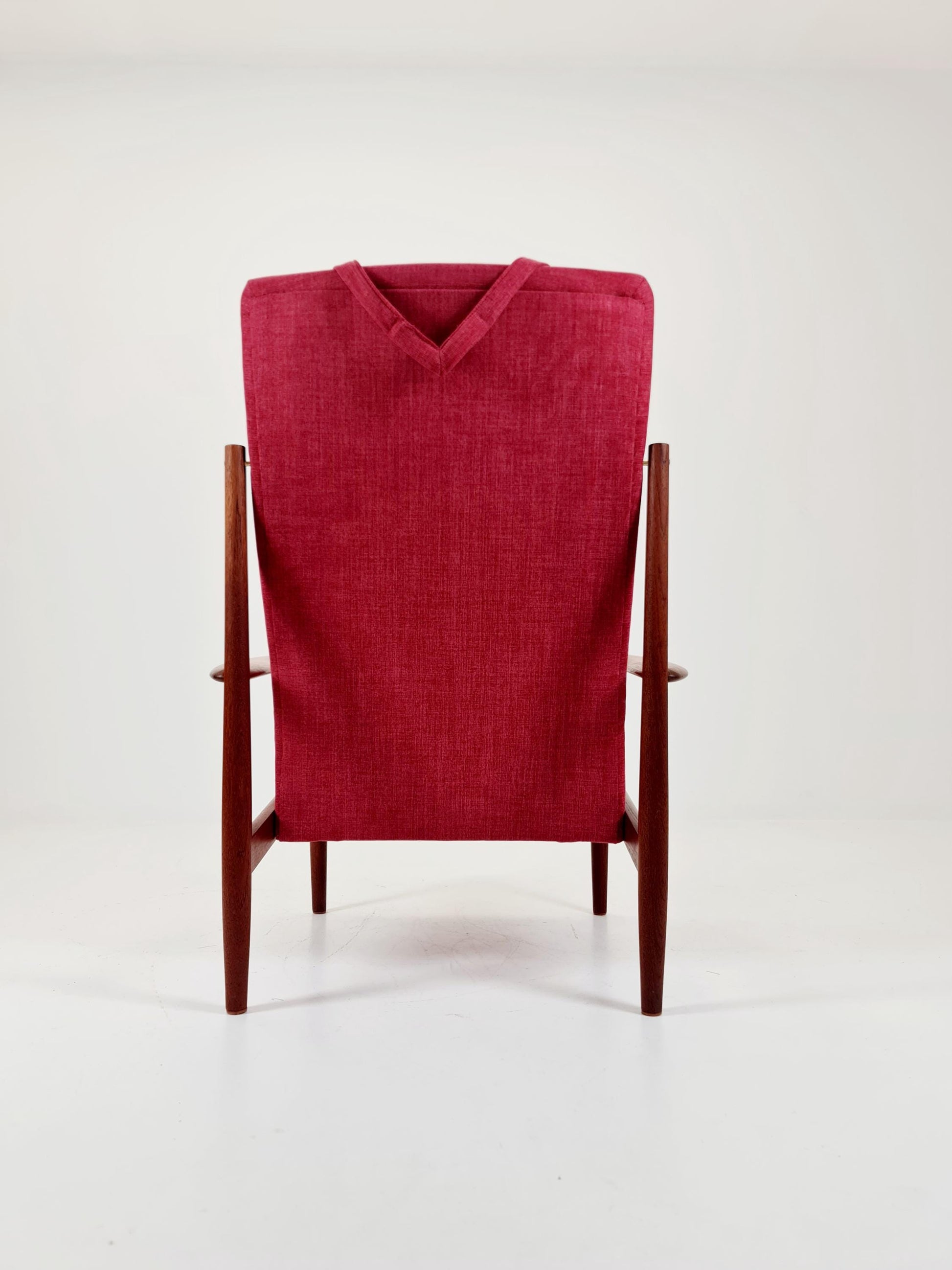 suoer rare Mid-century Danish teak lounge chair/ Easy chair by Grete Jalk For Cado ,1960s