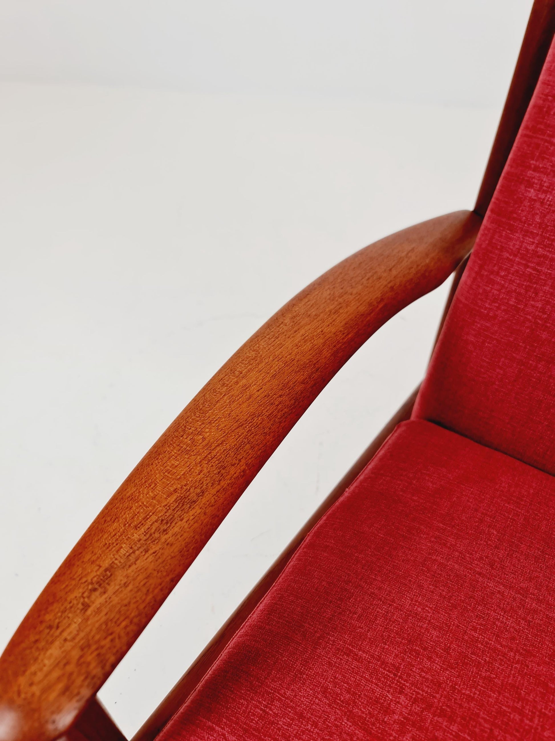 suoer rare Mid-century Danish teak lounge chair/ Easy chair by Grete Jalk For Cado ,1960s