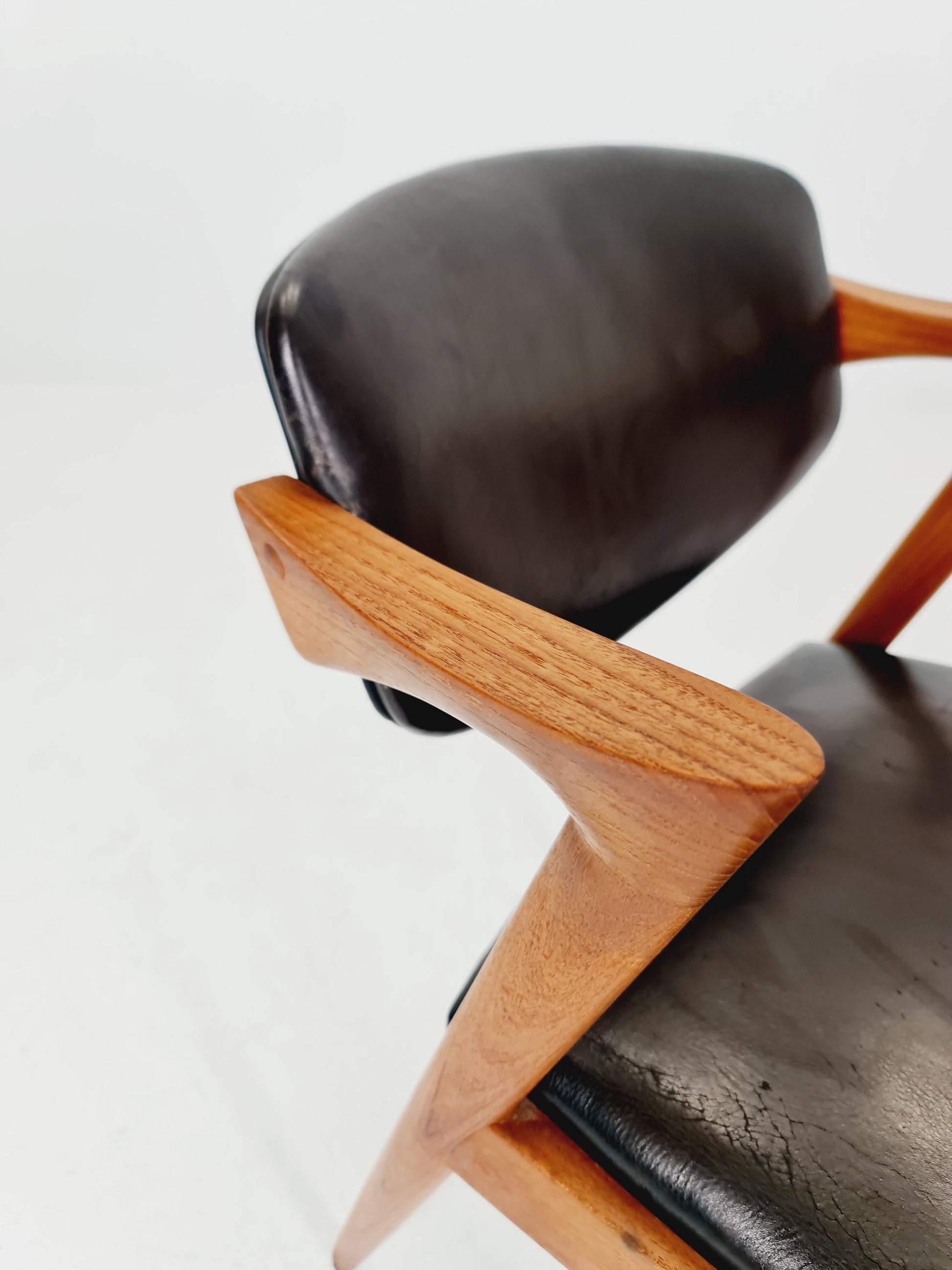 Mid Century Danish dining chair by Kai Kristiansen for Schou Andersen Model 42 - 1960s,
