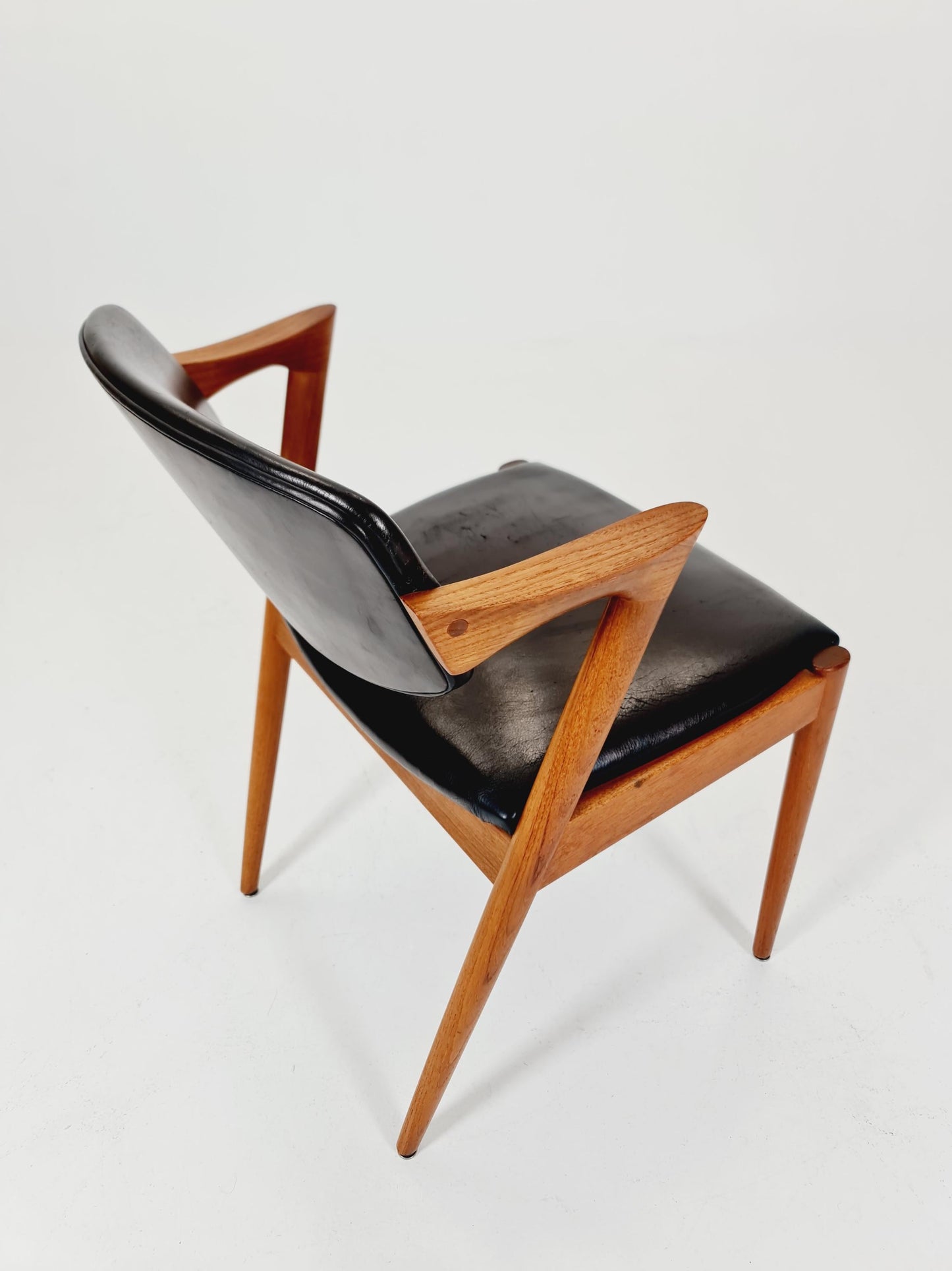 Mid Century Danish dining chair by Kai Kristiansen for Schou Andersen Model 42 - 1960s,