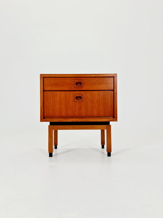 Midcentury Danish teak Side table/ Bedside table, 1960s