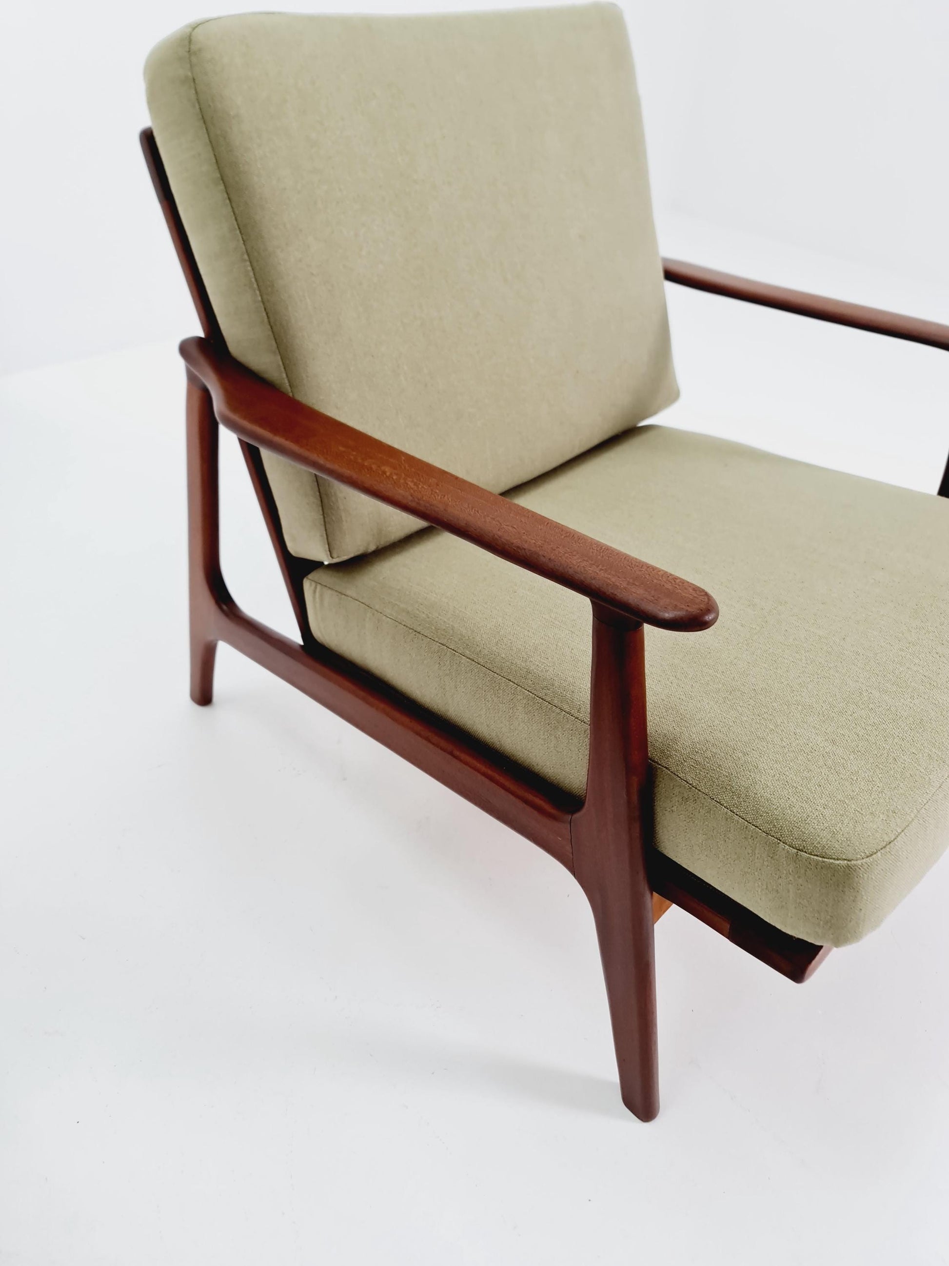 Mid century Danish easy lounge chairs , 1960s, Set of 2