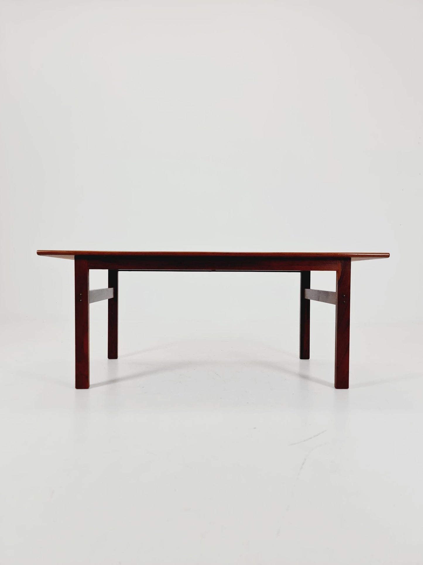 Danish Rosewood Coffee Table by lllum Wikkelso for Niles Eilersen , 1960s