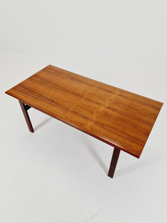 Danish Rosewood Coffee Table by lllum Wikkelso for Niles Eilersen , 1960s