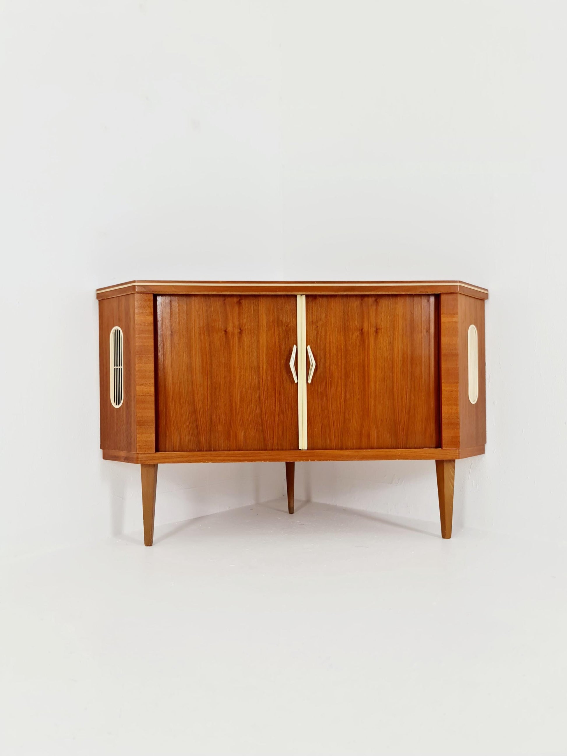 Rare Mid century Corner German bar/ sideboard, 1950s