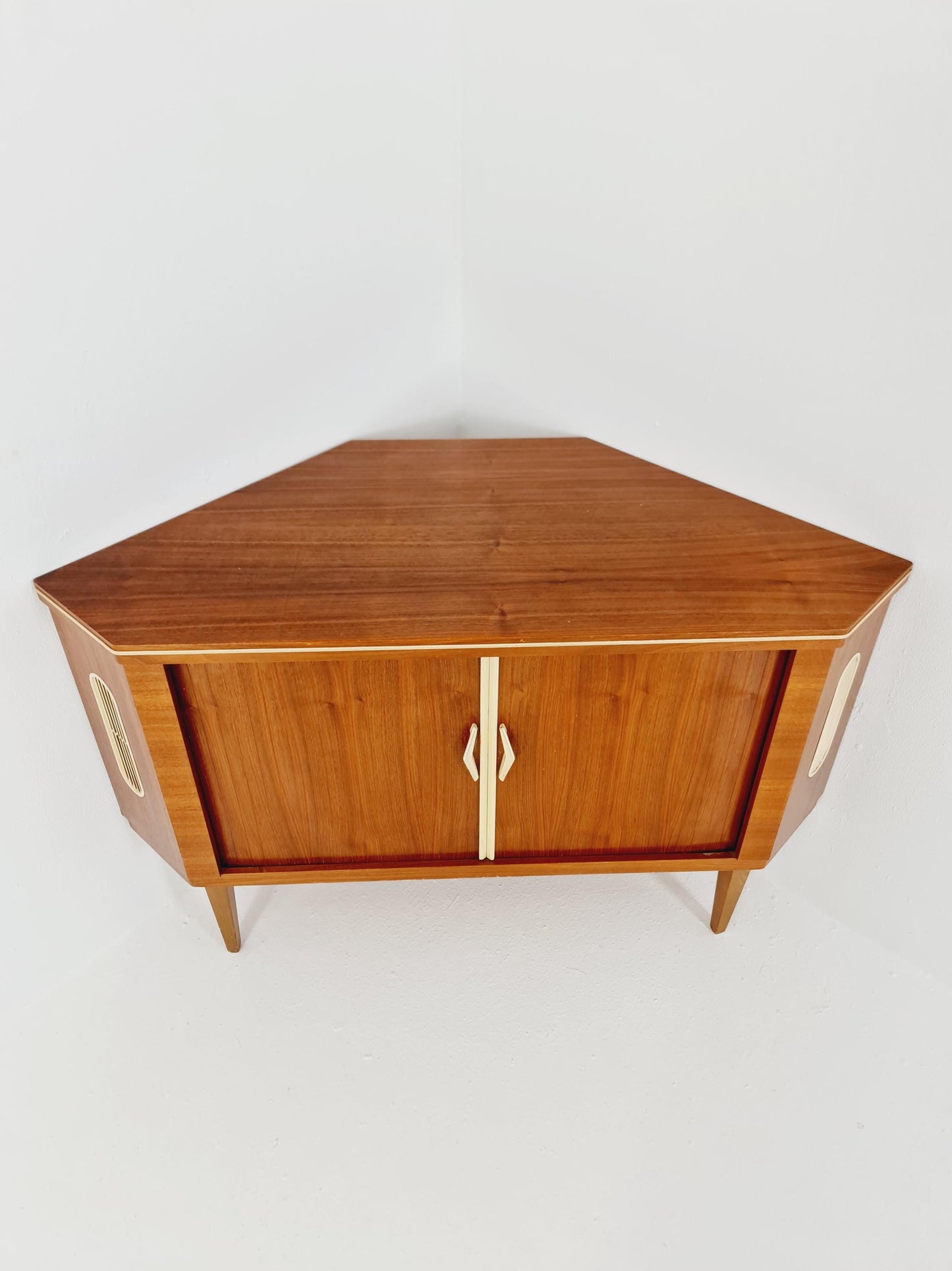 Rare Mid century Corner German bar/ sideboard, 1950s