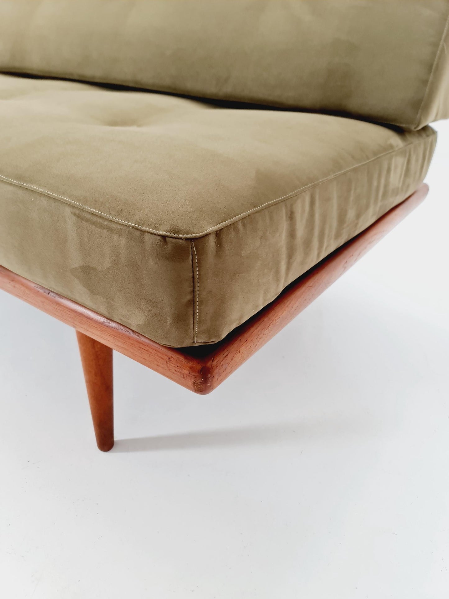 Midcentury Danish Daybed Teak wood by Peter Hvidt ,Orla Molgaard for France &Son Denmark ,1950s