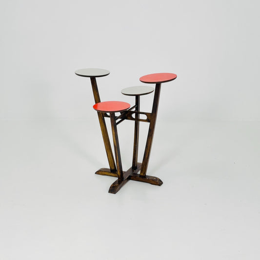 German Mid-Century Plant Stand/flower table in Atomic Design ,Multilevel 1960s