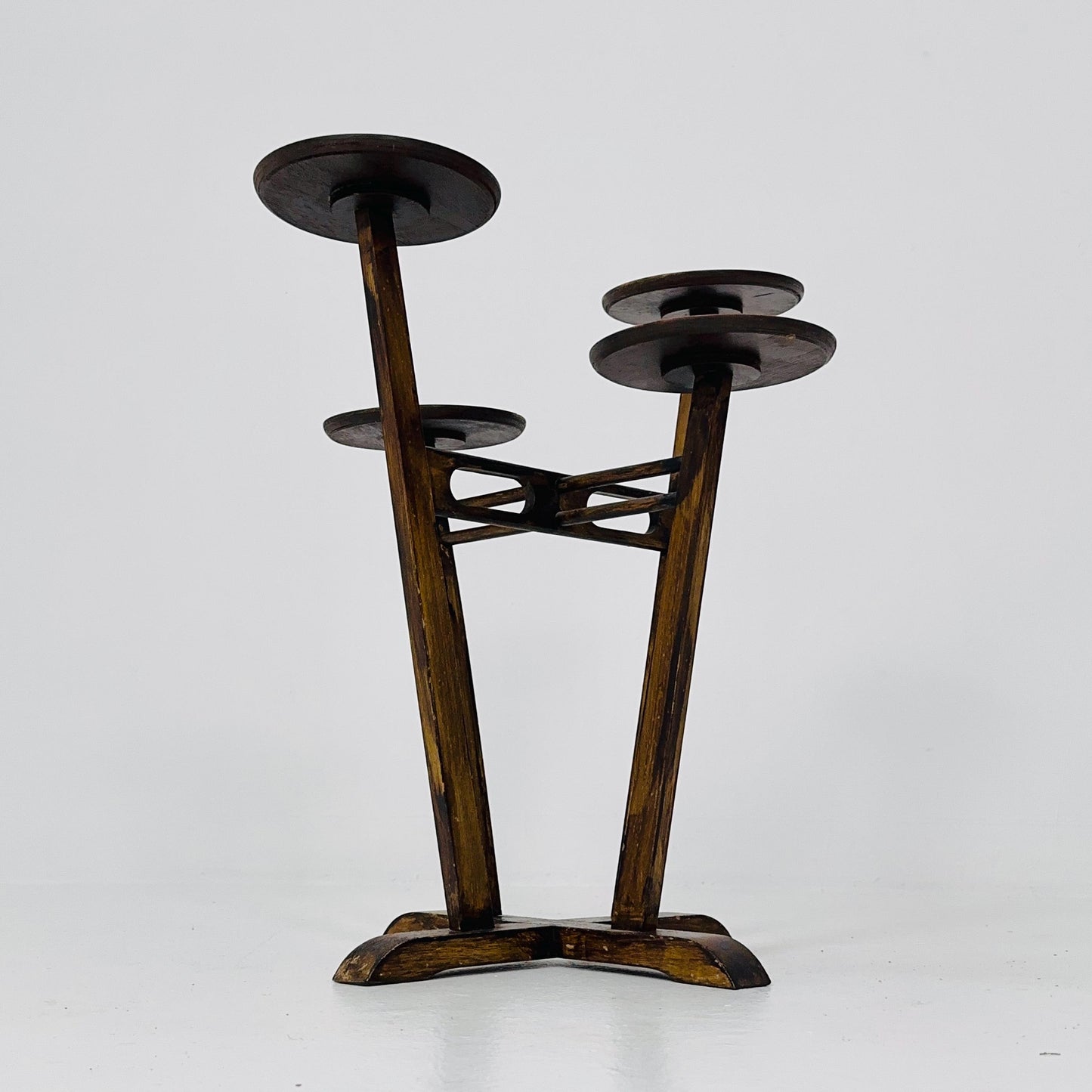 German Mid-Century Plant Stand/flower table in Atomic Design ,Multilevel 1960s
