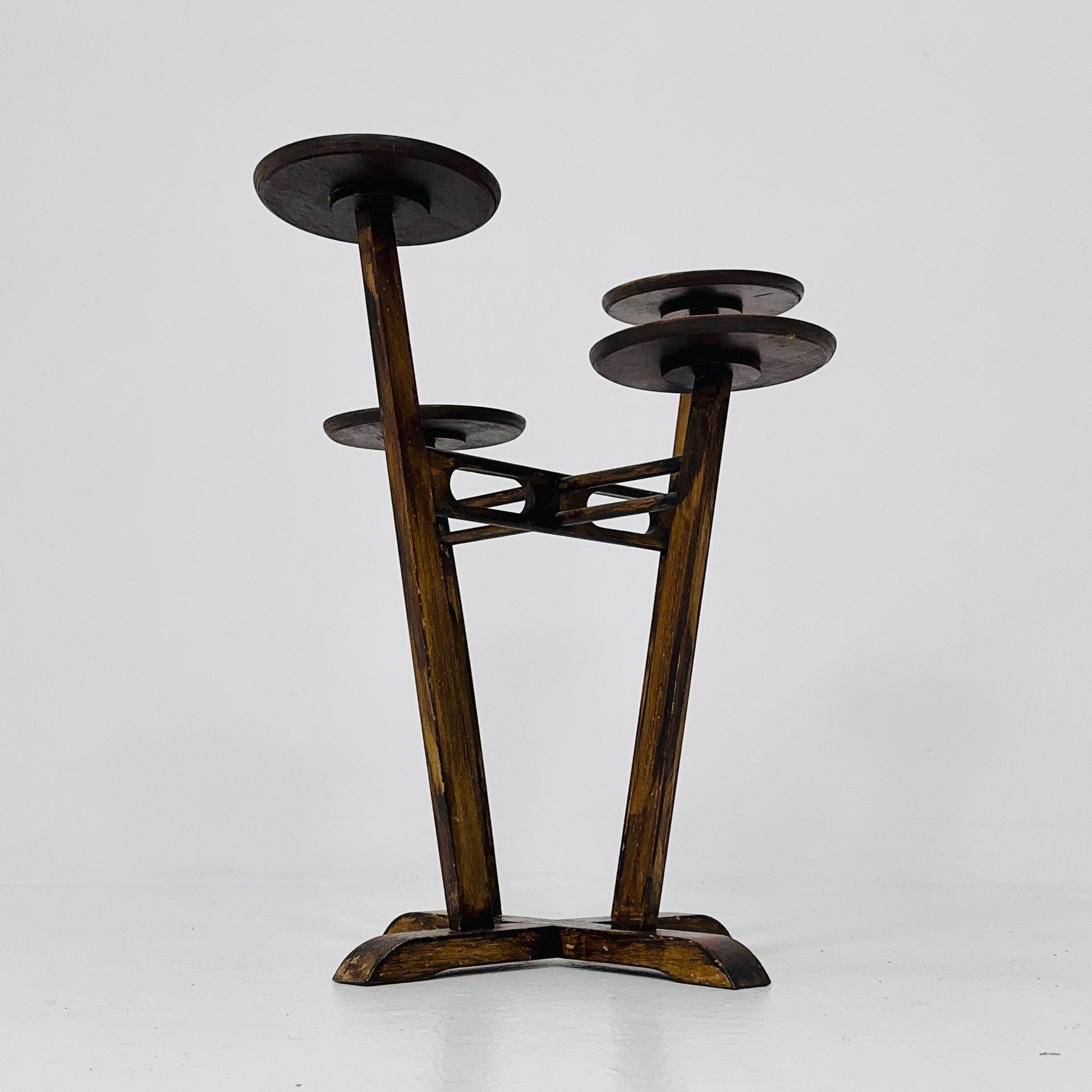 German Mid-Century Plant Stand/flower table in Atomic Design ,Multilevel 1960s