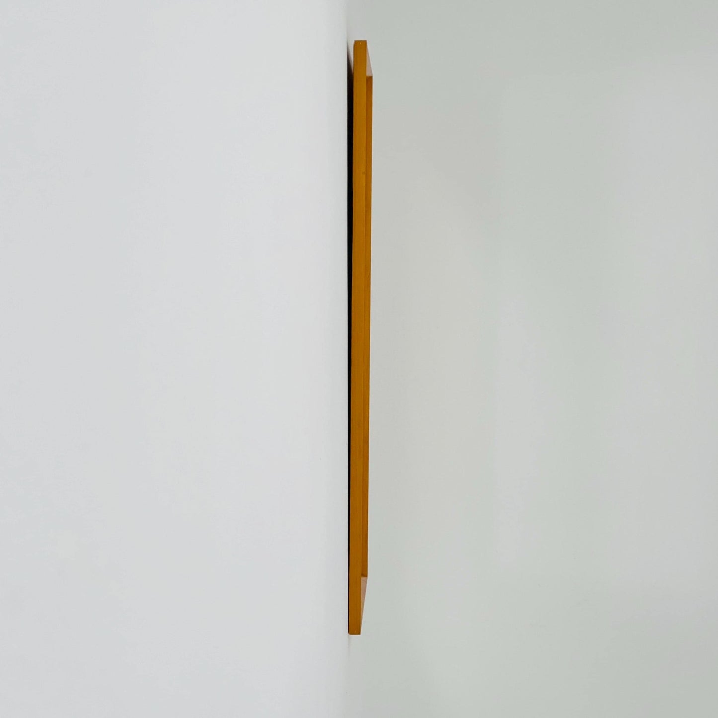 Oak Swedish mid-century Modern wall-mounted mirror By G&T Sweden 1960s