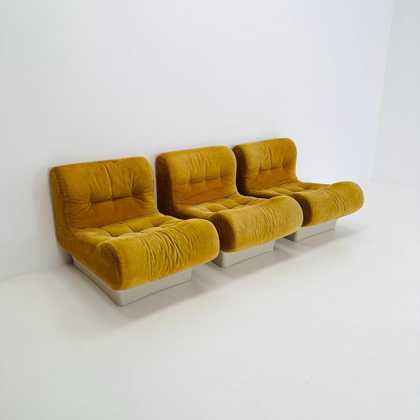1 of 3 Mid Century Space Age “Sofalette” Lounge Chairs by Otto Zapf - Vistoe 1970s Germany
