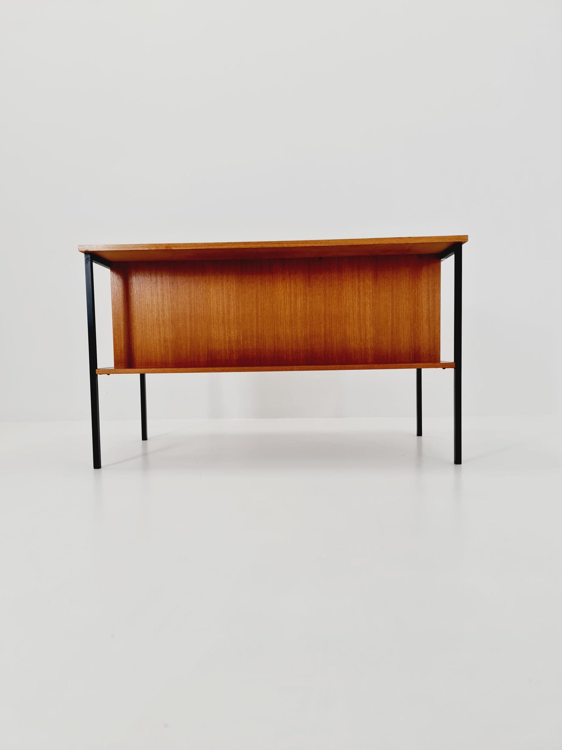 Mid century vintage desk German desk by Günther Renkel for Rego Möbel , 1950s