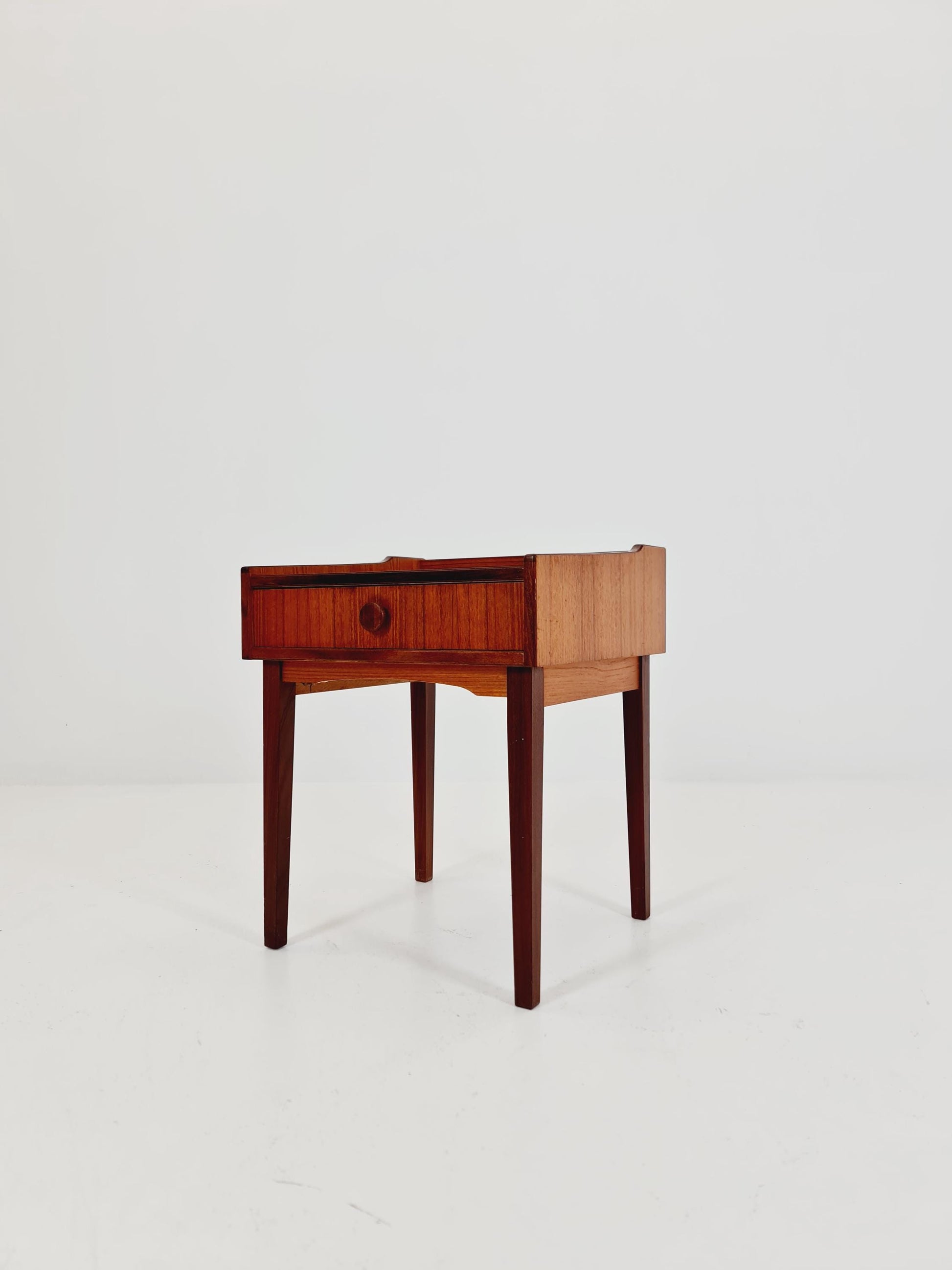 Danish MidCentury teak nightstand / bedside tables, 1960s